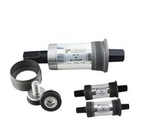 LKfjnhePF BoîTier De PéDalier Boîtier de pédalier de vélo de Montagne 68 mm 103 107 110,5 122,5 roulement à Trou carré for vélo, axe Central, Plateau, Accessoires de Cyclisme(110.5mm)