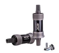 LKfjnhePF BoîTier De PéDalier Boîtier de pédalier de vélo VTT 107 110,5 118 124,5 mm, axe de manivelle à Trou carré, pièces de vélo for pédalier carré Conique(127L)