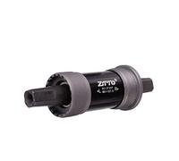LKfjnhePF BoîTier De PéDalier MTB Support de Fond de vélo 107 110.5 118 124.5mm Quare Hole Axe à vélo Pièces de vélo for carré Crankset Conique(103L)