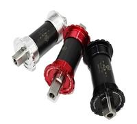 LKfjnhePF BoîTier De PéDalier Support de pédalier de vélo à roulement à Arbre Creux en Titane, Noir 103 mm 107 mm 110 mm 113 mm(113 Black)