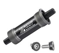 LKfjnhePF BoîTier De PéDalier Support de pédalier de vélo carré Conique, roulement scellé Lisse, axe de manivelle de VTT for vélo de Route, vélo électrique Pliable Fat Bike(BB110-166MM)