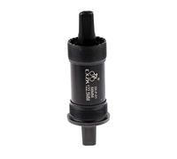 LKfjnhePF BoîTier De PéDalier Support de pédalier de vélo de Montagne vélo Trou carré axe de manivelle roulements scellés Cartouche roulement scellé avec Gaine en Acier