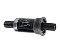 LKfjnhePF BoîTier De PéDalier Support inférieur à vélo 116 118 120 122.5 127,5 mm Axe de manivelle Quare Hole MTB Pièces for vélos(124.5mm)