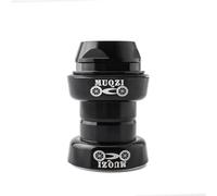 LKfjnhePF Directions VéLo 30mm vélo 1 Pouce Casque for 25.4mm fileté 22.2mm Fourche Tige Course sur Route engrenage Fixe roulement Casques(Black)