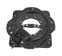 LKHDONG Socle de siège pivotant en tôle d'acier pour siège passager/conducteur, pivotant à 360° Socle de siège pivotant universel pour camionnettes, camping-cars