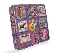 LKHDS Housse de canapé imperméable et lavable pour l'extérieur - Motif guitare - Motif musique