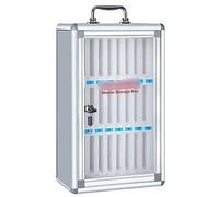 LKHGTR 24/12/36/48/60 Mobile Phone Mobile Aluminium Aluminium ALLIAL Meeting Mobile Phone Storage Cabinet avec Verrouillage, 24 Made in China