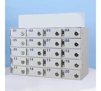 LKHGTR Boîte à vestiaire en Acrylique pour téléphone Portable, Armoire de Rangement des téléphones Portables muraux, Organisateur de Stockage de Cartes de Poche de téléphone, boîte de Verrouillage de