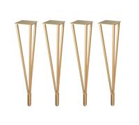LKHGTR Gold Iron Furniture James 4pcs 60cm de Hauteur pour Table Basse Table à Manger Table de Banc de Chaise de Chaise de Hauteur Made in China