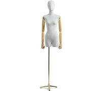 LKHGTR Mannequin TAILERS DROMMELFORM Femmes Femmes Femmes MANDEMENTS MANDEMENTS Étudiants de Mode Buste Mannequin AFFICHEMENT avec Bois DE Bois ET TEAUX DÉTACHABLE pour Les VOCTURE Made in China