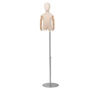 LKHGTR Mannequin TAILERS Dummy DRIMFORT Tailors TAINMES MANDIQUES Enfants Mannequin DRAVEURS RHAGE Formes 2-8 Ans Le SPOCIATION des CENSÉRATIONS Enfants (3 S) Made in China