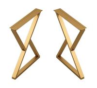 LKHGTR Meubles de Meubles métalliques Pignes de Table Triangle réglables pour Table Basse de Table Basse de Table de Table de Table (Gold Large 30xhigh 72 cm) Made in China