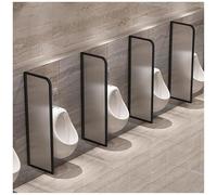 LKHGTR Partition d'urinoir diviseur d'urinoir Partition des Toilettes à écran d'urinoir, Verre d'urinoir en Verre trempé Made in China
