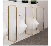 LKHGTR Partition d'urinoir diviseur d'urinoir pour Le Terrain d'intimité d'urinoir pour Hommes, séparateur de Protection des Toilettes publiques murales, écrans d'intimité des Toilettes