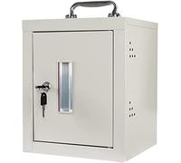 LKHGTR Téléphone Mobile Dépôt de Coffre-Fort, avec boîte de Rangement de Rangement, Acier Claire verrouillable, Personnel de téléphone Mobile du Personnel étudiant, Argent Silver-12 Made in China