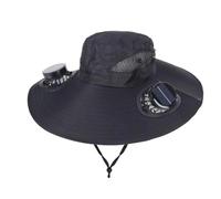 LKHLTBF Chapeau rafraîchissant à énergie Solaire Double Ventilateur intégré