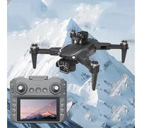 LKHLTBF Drone s12 6k GPS Professionnel HD, caméra 5g, WiFi, Moteur sans balais, Flux Optique, quadricoptère Pliable,Triple Battery