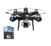 LKHLTBF Single Battery,Drone télécommandé ky102 avec Double caméra 4k HD, Moteur sans balais à 360°, évitement d'obstacles, Photographie aérienne, Jouet rc