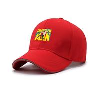 LKIDFIO Chains-aw Man Casquette homme, Adj Casquette avec fermeture réglable, Trucker Cap Snap.back Outdoor Caps pour Hommes, Sunhats(Red)