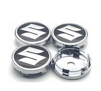 LKILFUWX 4 Pièces Cache-Moyeu, pour Suzuki Ignis 2016-2020 Enjoliveurs de Moyeu de Voiture Enjoliveurs Autocollant éTanche Poussière Roue Centre de Jante,D-54mm