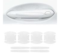 LKILFUWX 8 pièces Protection Portiere Voiture, pour Toyota RAV4 Hybrid XA50 2019-2022 2023 Film de Protection Poignée de Porte Anti-Rayures et Étanche Poignée Porte Autocollant,A