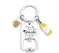LKJHGF Porte-clef demande témoin de mariage - veux-tu être mon témoin - annonce témoin homme - idée demande témoin mariage fiançailles - carte annonce témoin - annonce mariage - surprise témoin (1)