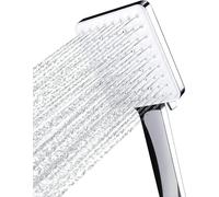 LKJKJ-Pommeau de douche à effet pluie, douchette à main, grand pommeau de douche à économie d'eau, haute pression, pommeau de douche XXL avec 6 types de jet (sans tuyau)