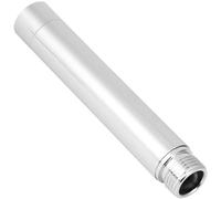 LKJKJ-Roberee tuyau d'extension douche en acier inoxydable, 4 pouces G1/2 bras d'extension pommeau douche avec filetage chromé pour pomme douche extension douche salle bain accessoires
