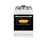 Electrolux LKK620010W Cuisinière Electrique Gaz Blanc