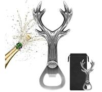 LKKCHER Cadeaux de chasse pour femmes et hommes, cadeaux de cerf, décapsuleur à bière, accessoires de chasse, cadeaux de Noël pour femmes et hommes, cadeaux personnalisés pour les chasseurs, femmes