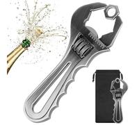 LKKCHER Clé à molette décapsuleur de bière, cadeau pour papa, homme, anniversaire, Noël, fête des pères, cadeau pour artisan, argent