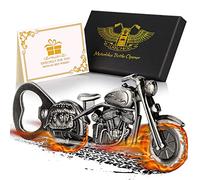 LKKCHER Décapsuleur de Bière de Moto Argent Foncé, Cadeau Idée Unique et Originale pour Hommes Occasions Spéciales