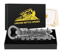 LKKCHER Décapsuleur de Bière de Train à Vapeur, Cadeau Idée Originale pour Homme, Cadeau de Fête des Pères, Noël et Anniversaire