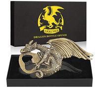 LKKCHER Décapsuleur de Bière Dragon - Cadeau Homme pour Fête des Pères, Noël, Anniversaire - Idée pour Papa, Petit Ami, Mari, Grand-Père