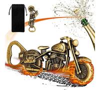 LKKCHER Décapsuleur de Bière Vintage en Forme de Motocyclette, Cadeau pour Homme, Papa, Fête des Pères, Noël, Anniversaire pour Lui, Petit Ami, Mari, Grand-Père