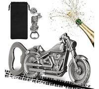 LKKCHER Décapsuleur de moto, cadeau d'anniversaire pour lui papa, cadeau de moto pour homme, Saint-Valentin, fête des pères cadeau d'anniversaire pour hommes, papa, père