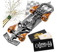 LKKCHER Décapsuleur en forme de voiture de course - Cadeaux uniques pour hommes, pères, fans de course