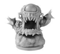LKKCHER DESIGN 1 Figurine 3D Tyran Monstre Mortel DND, Modèle imprimé en ABS, Accessoire Jeu de rôle, Figurine de Jeu Table DND, Peinture à la Main, Statue 4 x 3,4 cm Décorations Collection