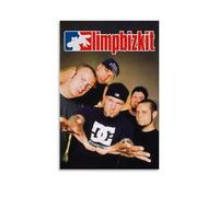 LKKHPEP Limp Poster Bizkit-Metal Band Poster sur toile Décoration d'intérieur pour salon, chambre à coucher, 20 x 30 cm, sans cadre