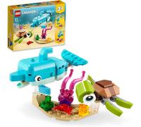 LKLJIJ-10696 Classic La Boîte de Briques Créatives, Jouet et Ensemble de Rangement avec Briques, Roues, Fenêtres, Idée Cadeau Anniversaire, Enfants 4 Ans
