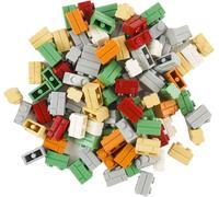 LKLJIJ-10696 Classic La Boîte de Briques Créatives, Jouet et Ensemble de Rangement avec Briques, Roues, Fenêtres, Idée Cadeau Anniversaire, Enfants 4 Ans