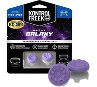 LKLJIJ-FPS Freek Galaxy Purple pour Manette PlayStation 4 (PS4) et PlayStation 5 (PS5) 2 Joysticks Performance 1 Taille Haute, 1 Taille Mi-Haute Violet