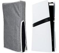 Lkljij-Housse De Protection Anti-Poussière En Tissu Oxford Anti-Rayures Et Étanche Avec Port De Câble Arrière Pour Sony Playstation 5 Version Disque (Gris)