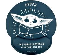 LKLJIJ-Wondee Disney Mandalorian Baby Yoda Tapis de Souris Ergonomique Grogu, Tapis de Souris en Gel avec Repose-Poignet antidérapant, Mouse Pad Star Wars (Sceau Officiel)