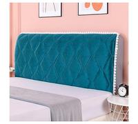 LKLNCXC Housse de tête de lit Housse de tête de lit rembourrée en Flanelle, Protection Universelle Tout Compris, Lavable et Anti-Rayures, Rose, 200 cm(Green,180CM)