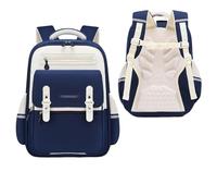 LKMB Sac a dos Fille Garçon École Primaire Sac À Dos Sac À Dos Orthopédique Cartable Enfants Cartable-Le Grand Bleu