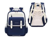 LKMB Sac a dos Fille Garçon École Primaire Sac À Dos Sac À Dos Orthopédique Cartable Enfants Cartable-Le Petit Bleu