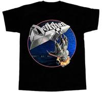 LKMGFD Dokken Tooth and Nail Short - Long Sleeve New Black T-T-Shirts à Manches Courtes Black(X-Large)