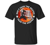 LKMGFD Don’t Fear The Reaper Fear The Keeper T-Shirts à Manches Courtes, T-T-Shirts à Manches Courtes(Medium)