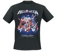 LKMGFD Helloween United Alive - Cover Men T-T-Shirts à Manches Courtes(XX-Large)